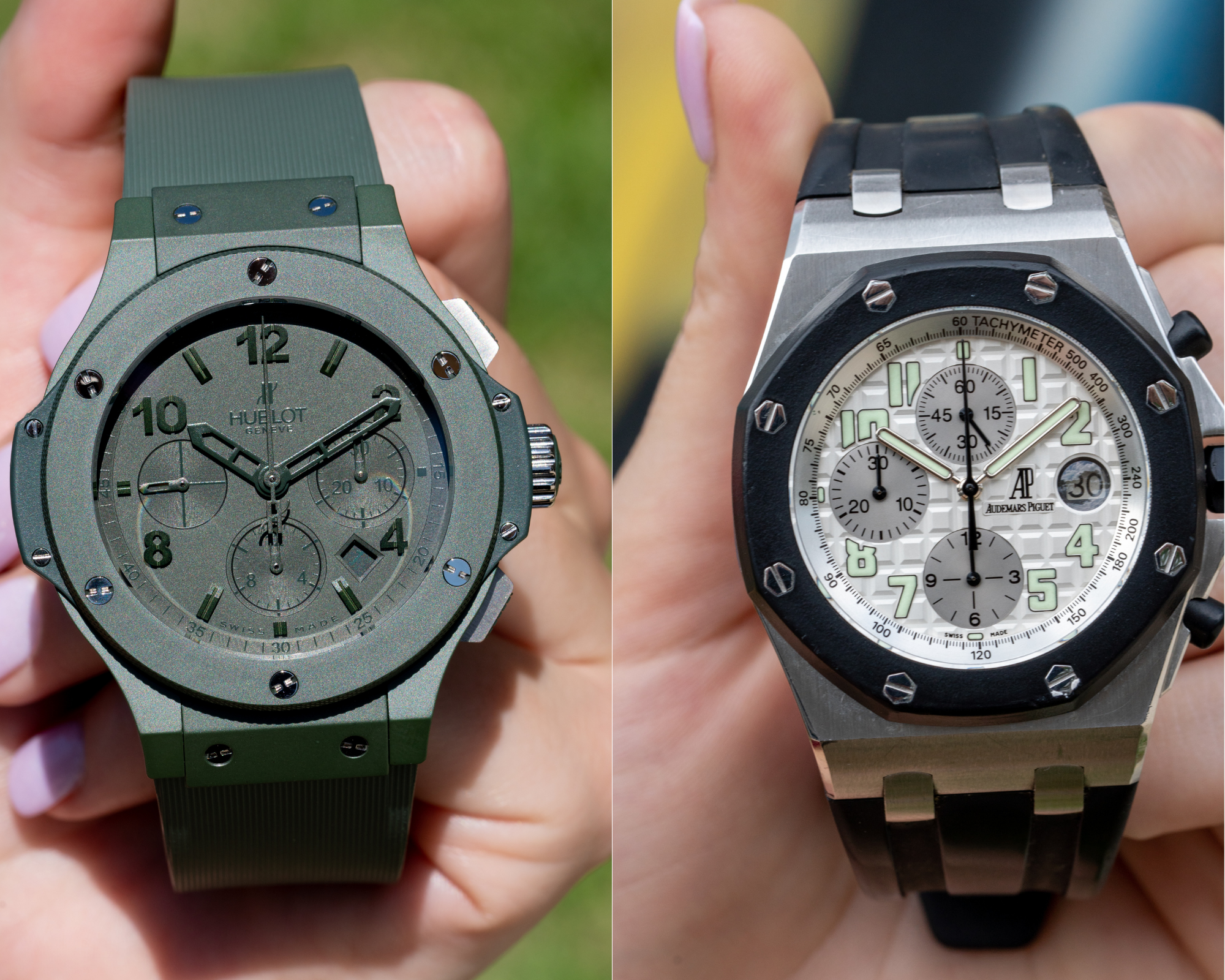 Audemars Piguet 15400 Vs. Hublot All Black Limited Edition