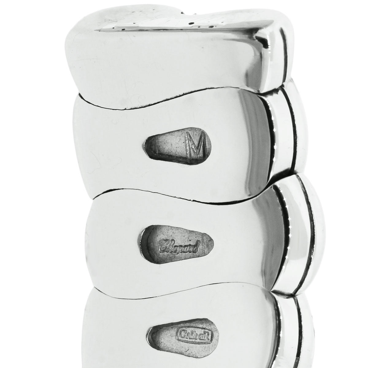 Chopard Casmir Diamond Dial 18k Gold & Steel Watch