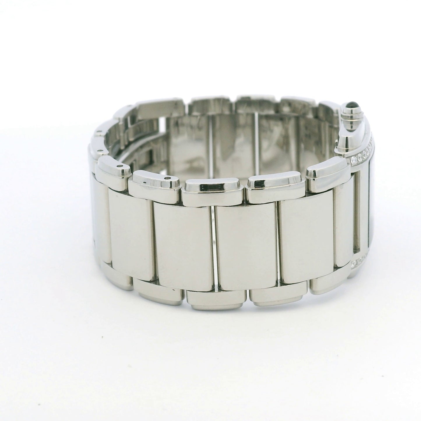 Patek Philippe 4910/10A Twenty-4 Stainless Steel Diamond Bezel Blue Diamond Dial Watch