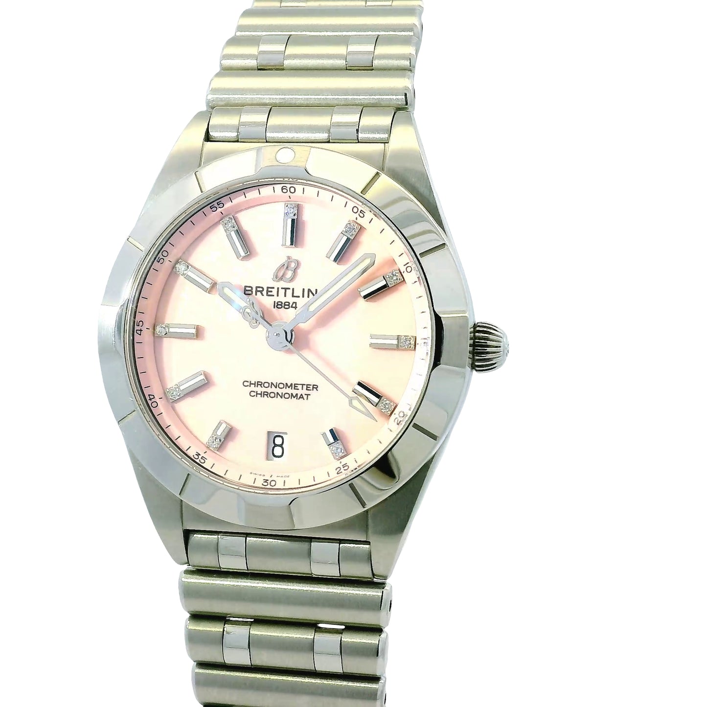 Breitling A77310 Chornomat Stainless Steel 32mm Women's Watch