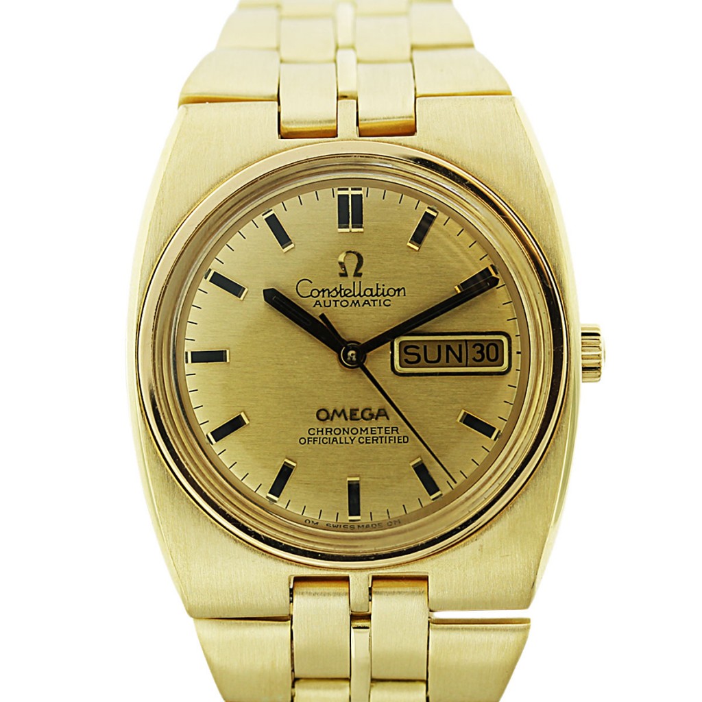 18k-yellow-gold-omega-constellation-day-date-mens-watch-boca-raton