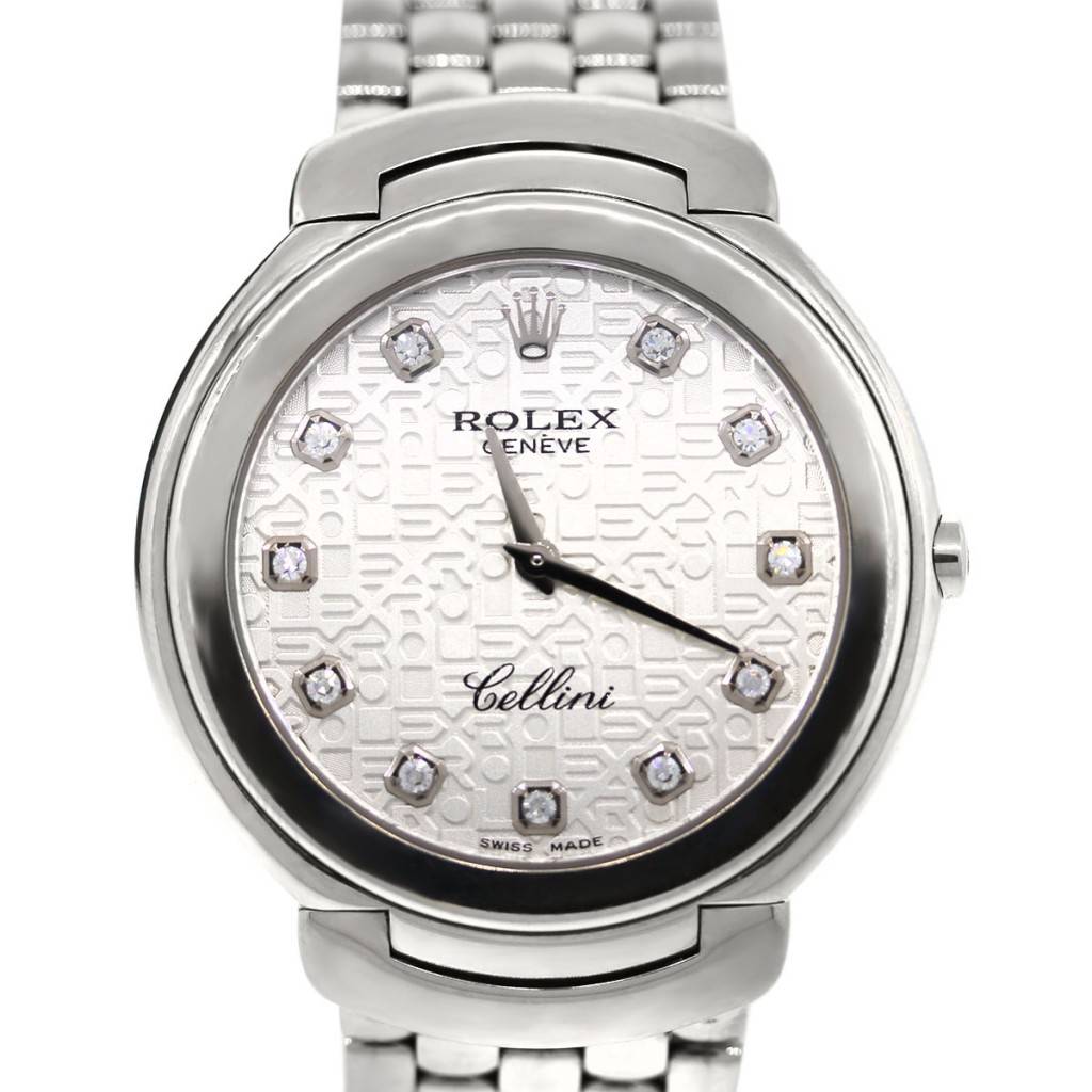 Rolex Cellini K White Gold New Style Quartz Watch Boca Raton