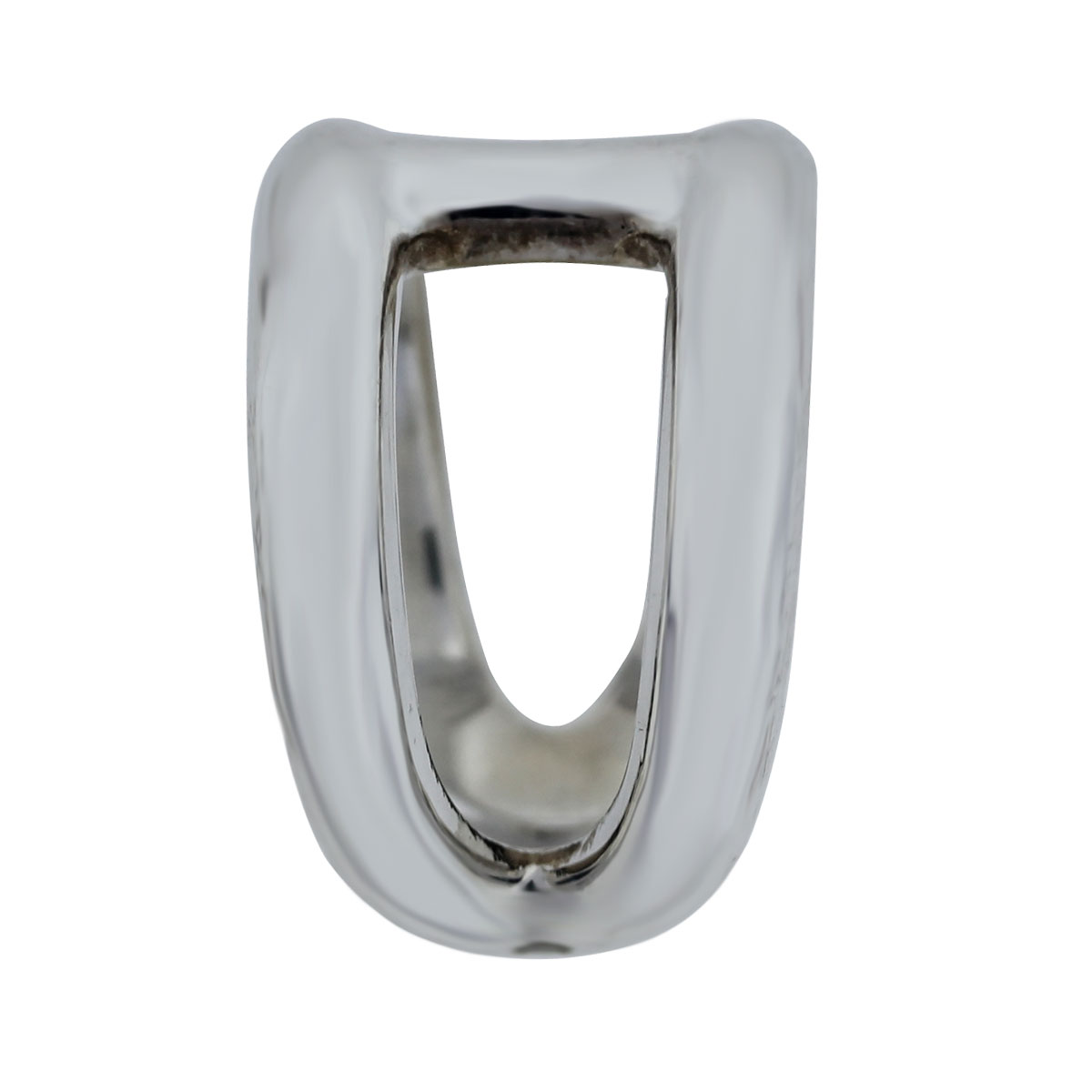 Hermes Osmose Silver Size 59 Ring - Boca Raton