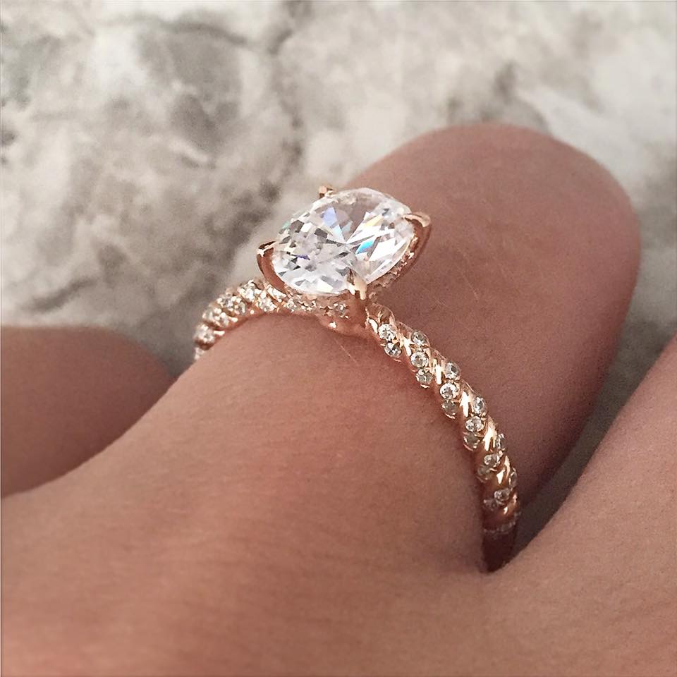 Rose Gold Engagement Rings For The Holidays - Raymond Lee Jewelers