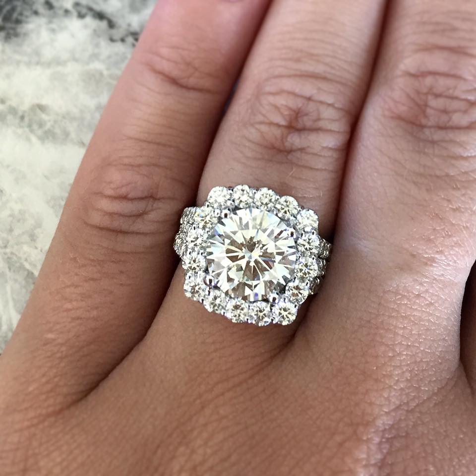 BIG Engagement Rings Raymond Lee Jewelers