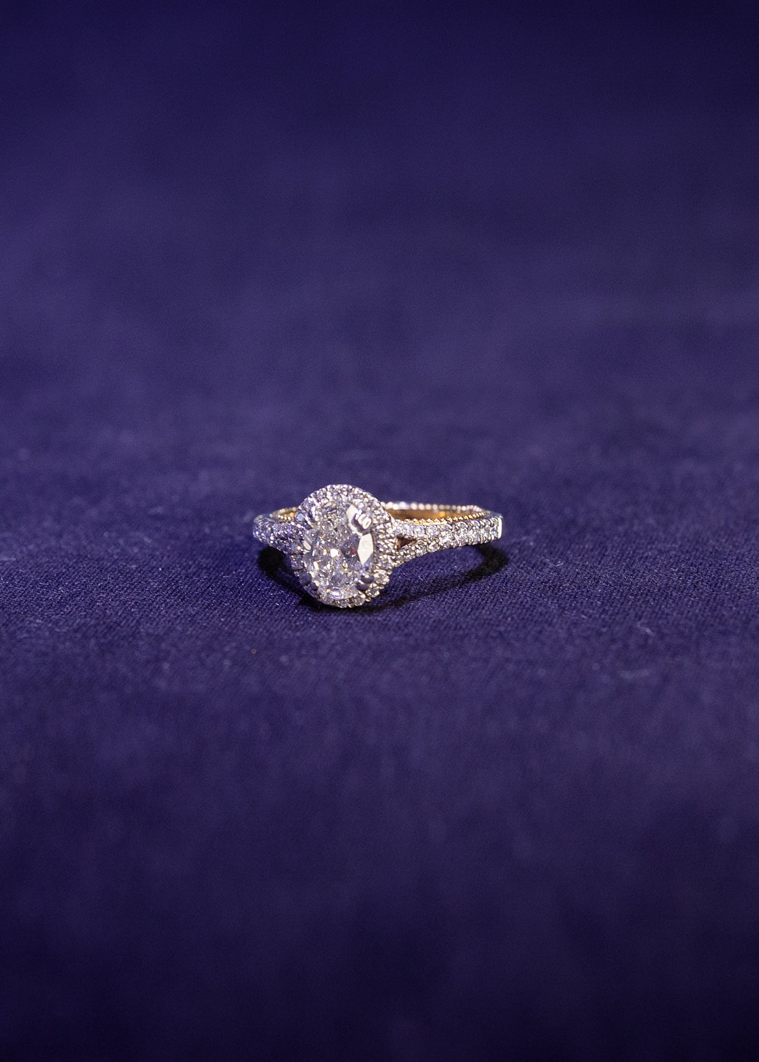 Oval brilliant 1 carat platinum engagement ring Oval brilliant 1 carat platinum engagement ring