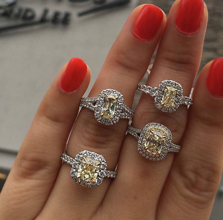 Diamonds by Raymond Lee Engagement Rings for Fall