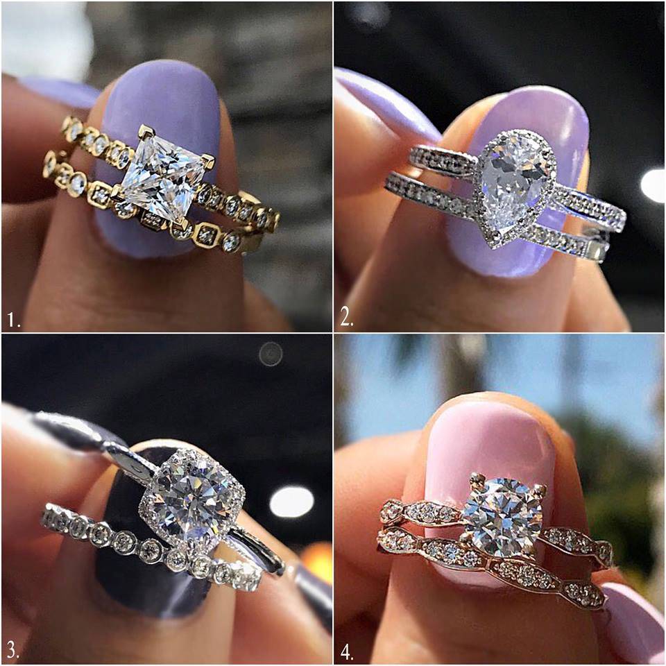 Halo or not engagement ring