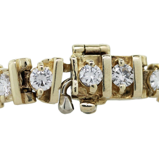 Round Diamond Tennis Bracelet