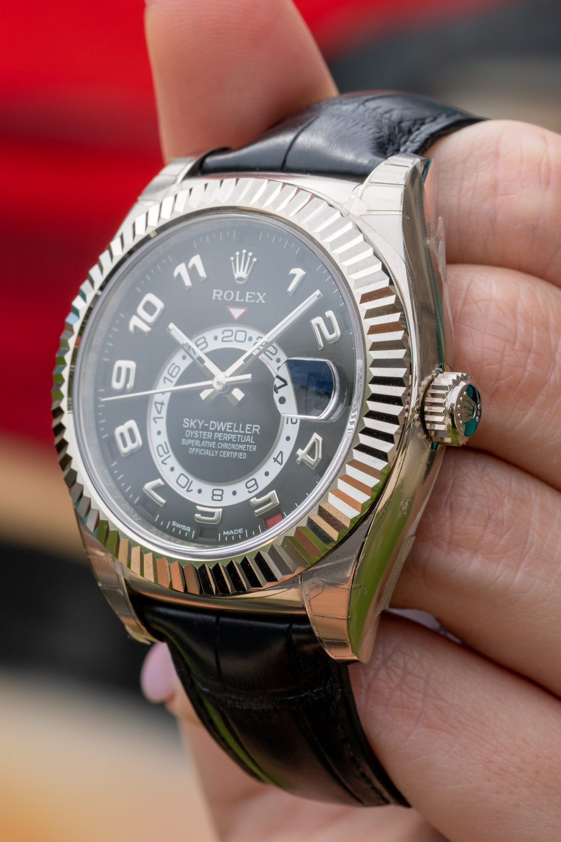 Rolex sky-dweller back
