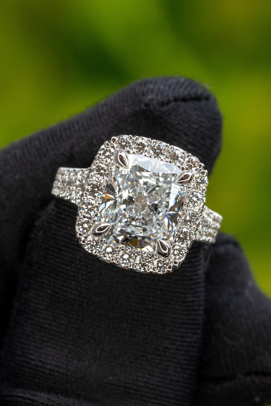 Custom Henri Daussi rings