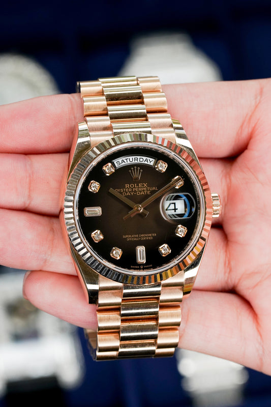 Rolex Day-Date with Chocolate Dial