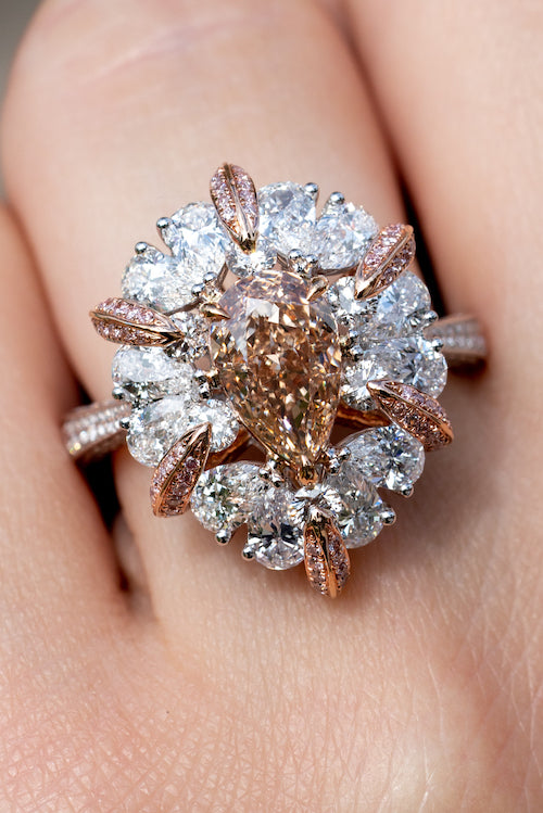 fancy diamond cocktail rings