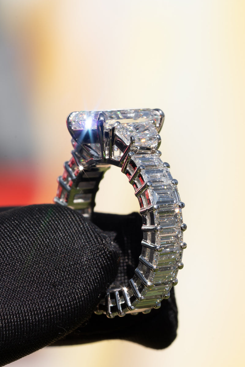radiant-cut rings