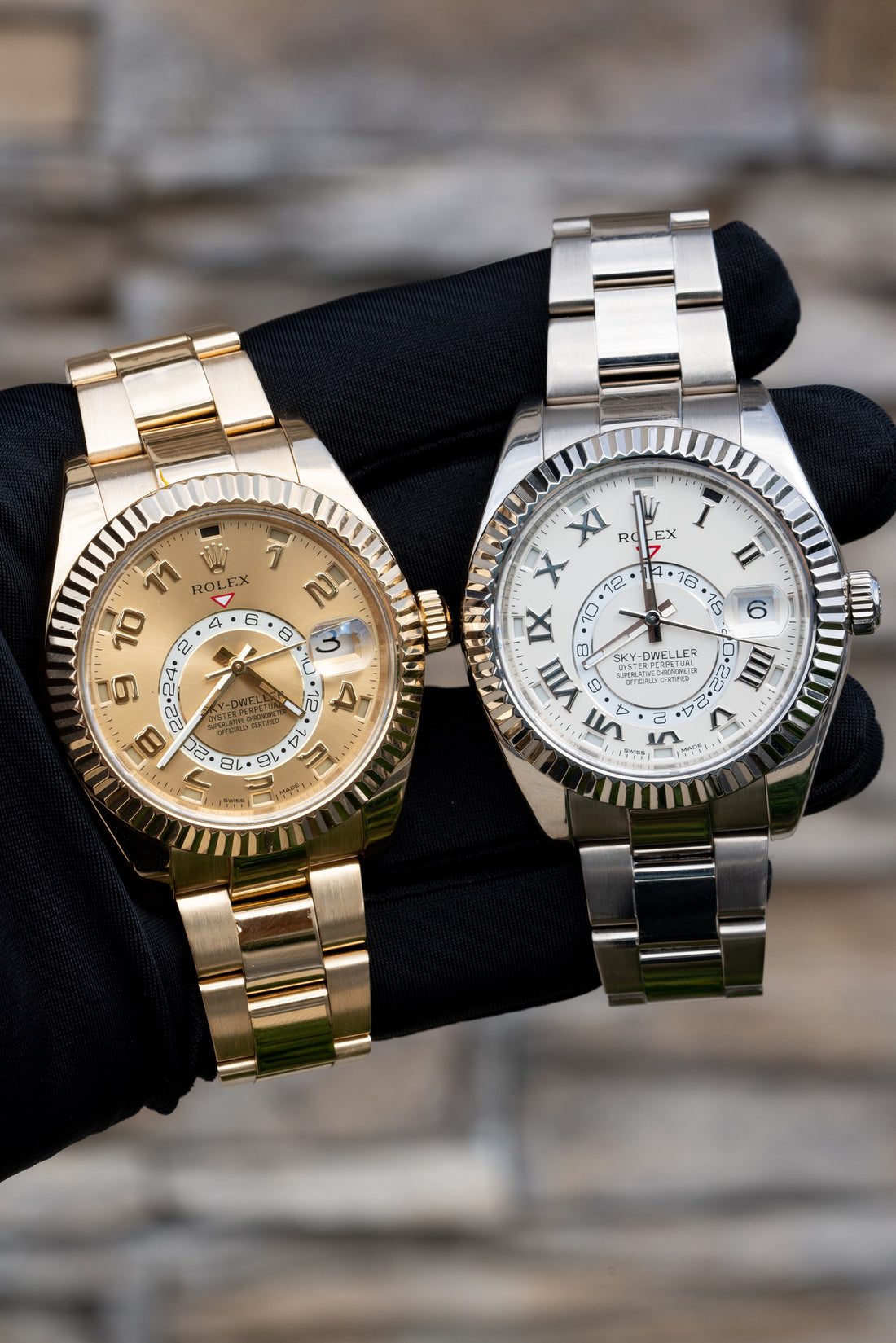 Rolex Sky-Dweller: Yellow vs White Gold
