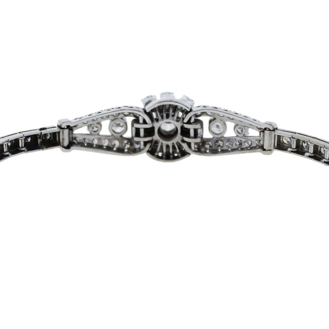 Vintage White Gold Bracelet