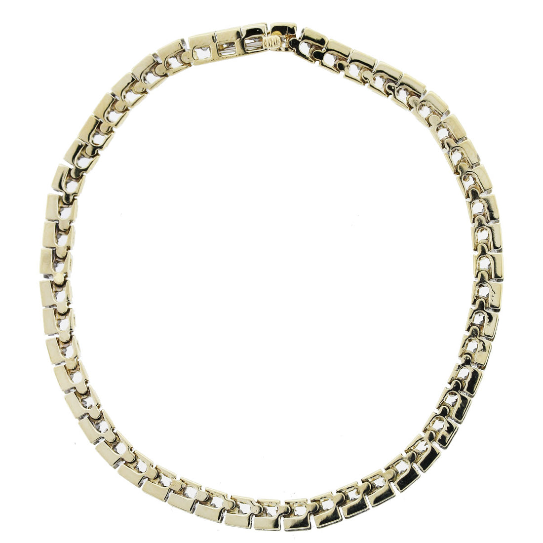 14k Yellow Gold 7ctw Diamond Tennis Bracelet full