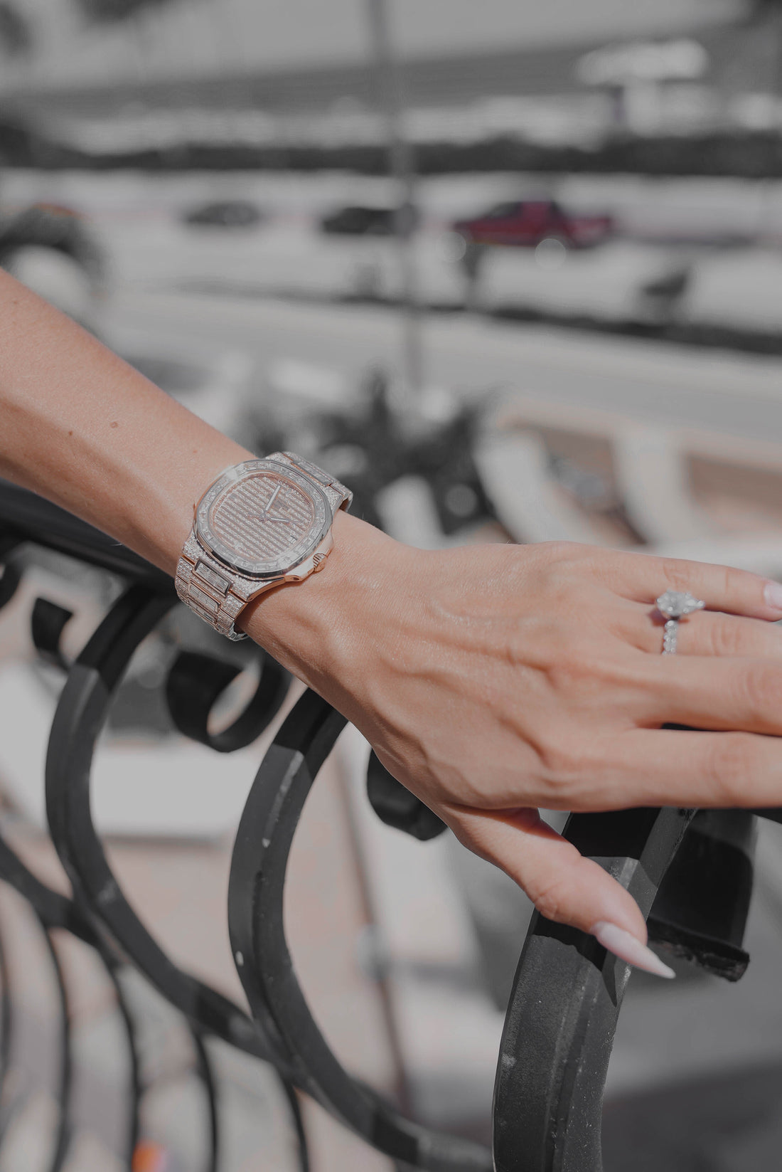 Natural Pear Teardrop Engagement Rings