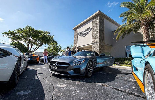 Diamonds and Donuts Super Car Show at Diamonds by Raymond Lee