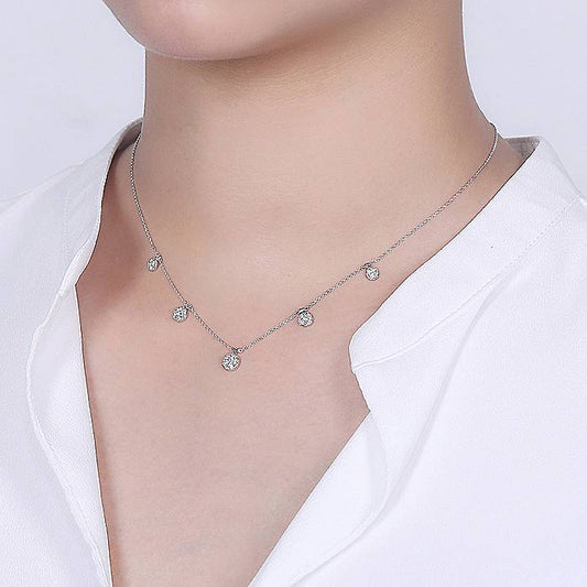 Gabriel and Co boca raton necklace