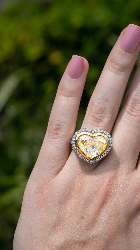 heart shaped rings for sale