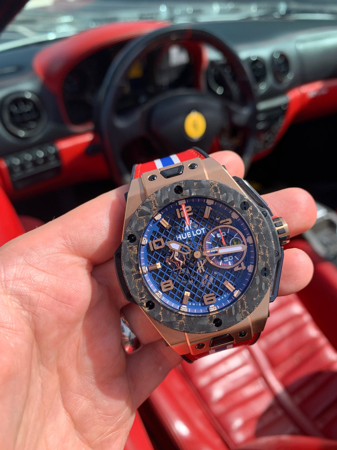 the Big Bang Ferrari