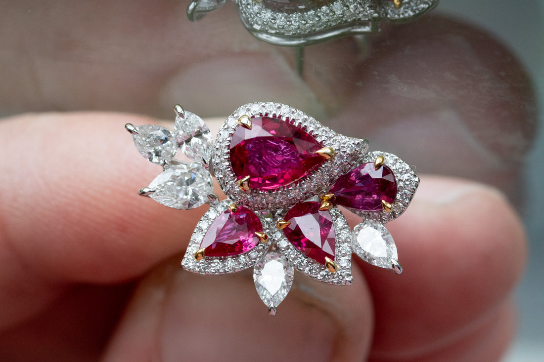 ruby engagement rings