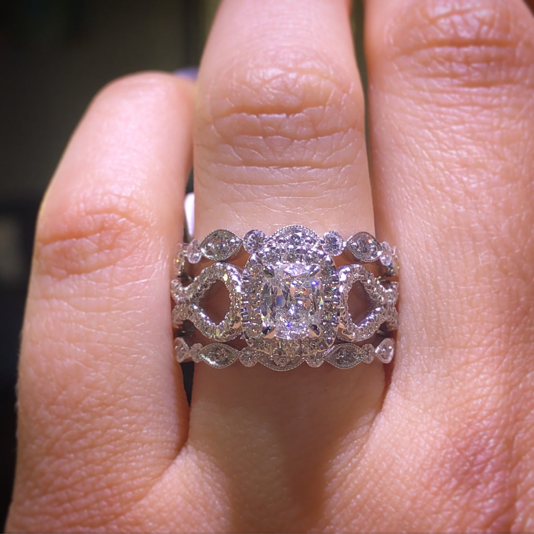 henri daussi engagement ring