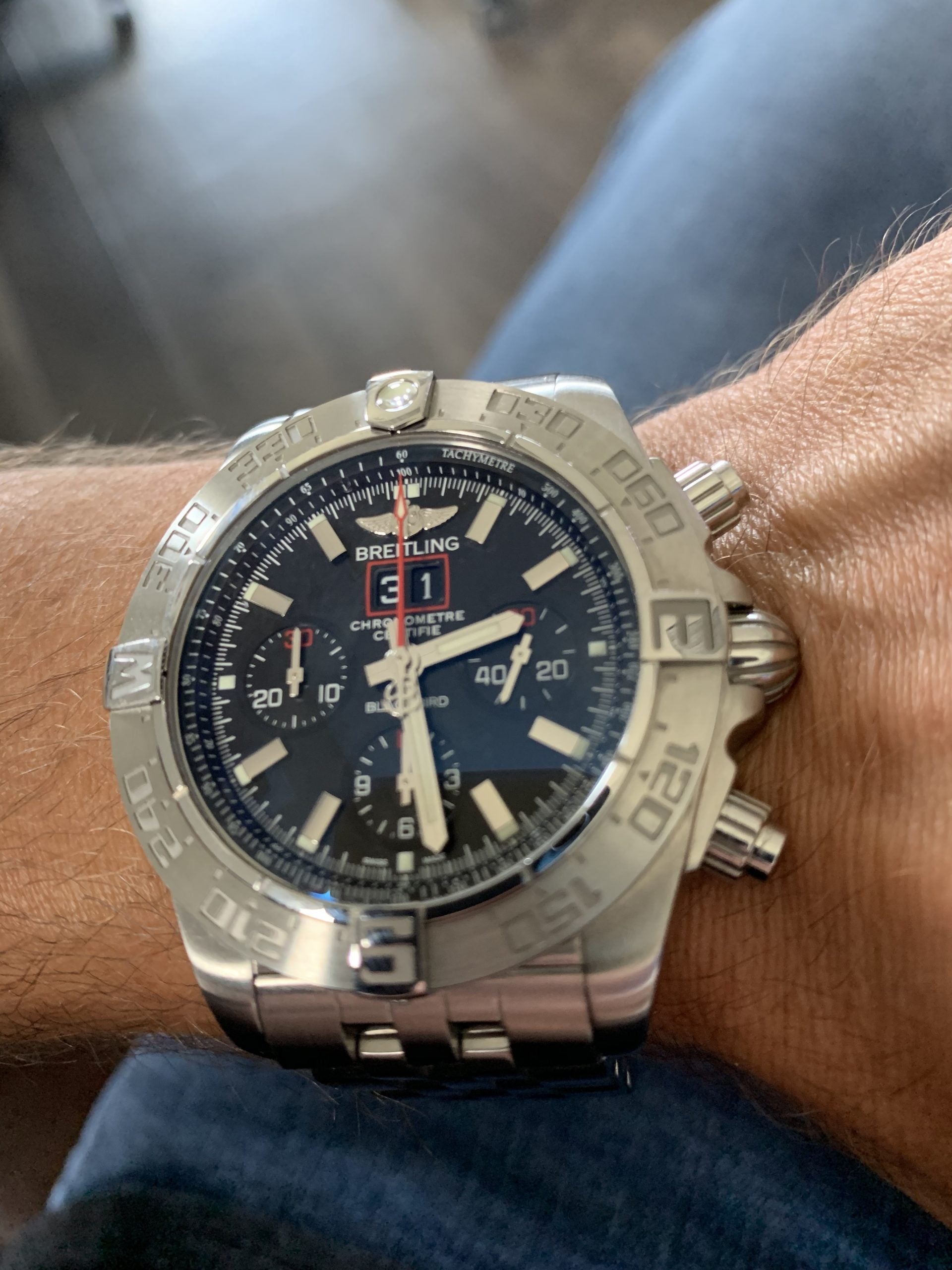 Breitling Blackbird A44360 Men's Watch Review