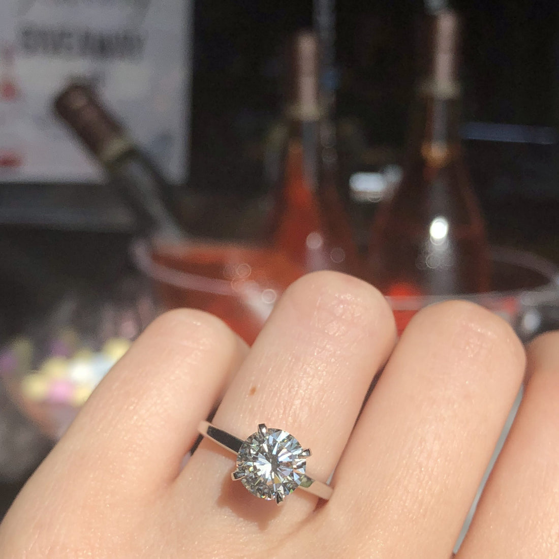 Diamonds and Free Rosé All Day Boca Raton