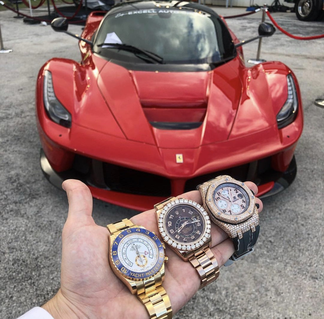 Watches and Wonders exotic car and luxury watches