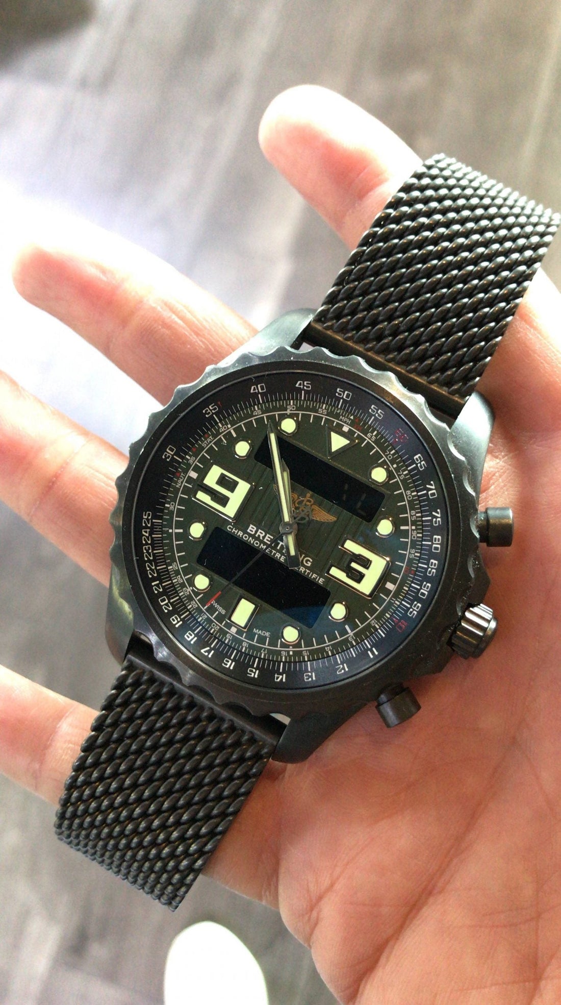 breitling chronospace limited edition