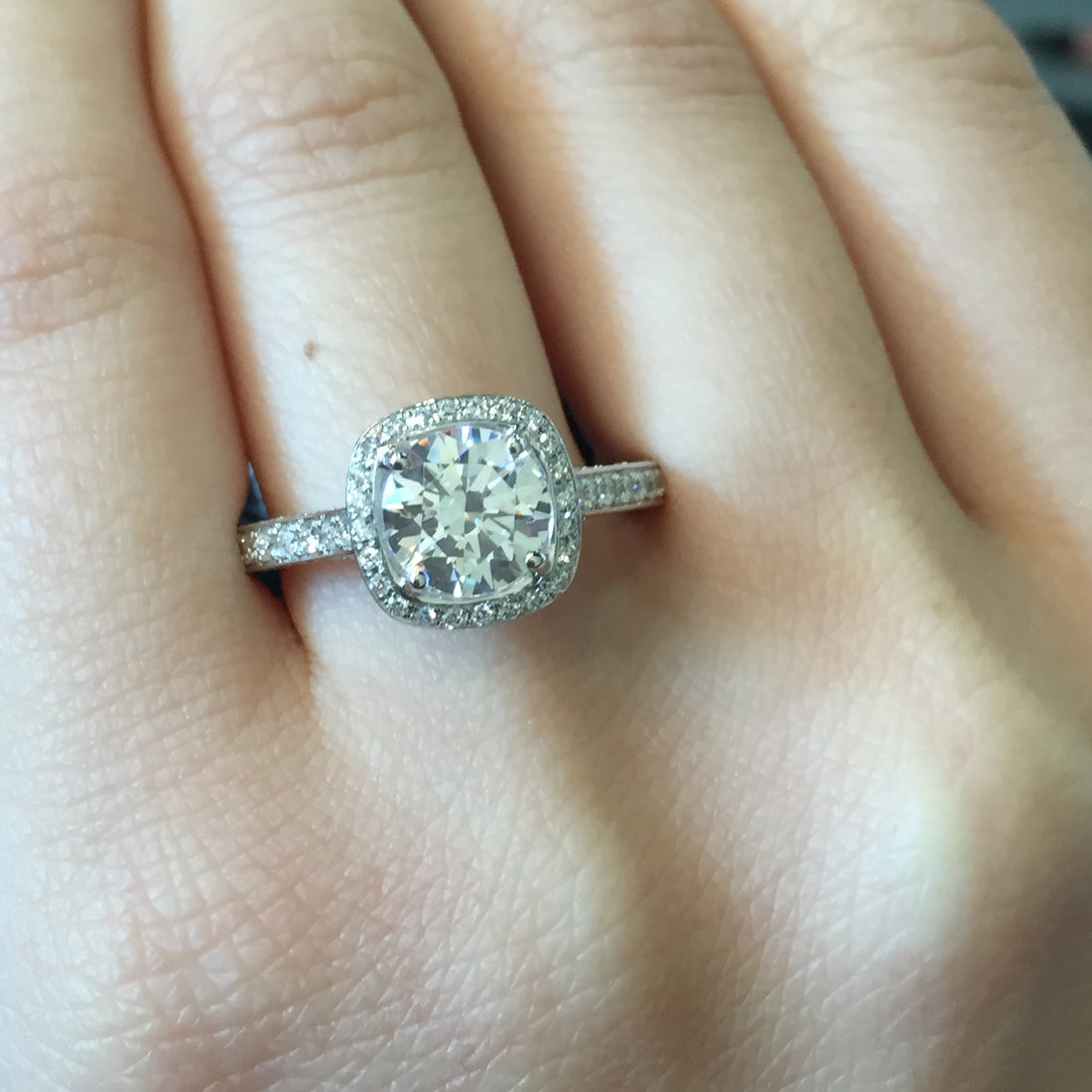 A. Jaffe engagement rings