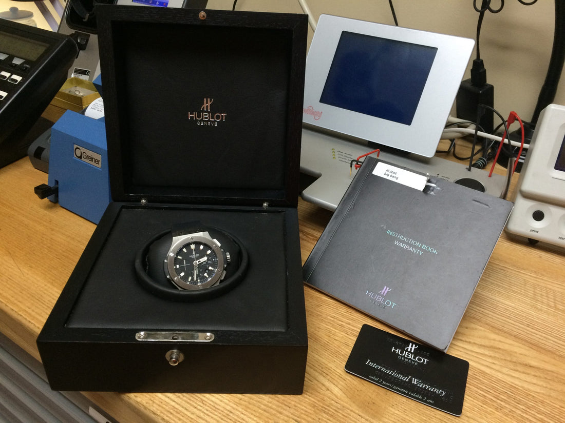 Hublot with Box and Papers