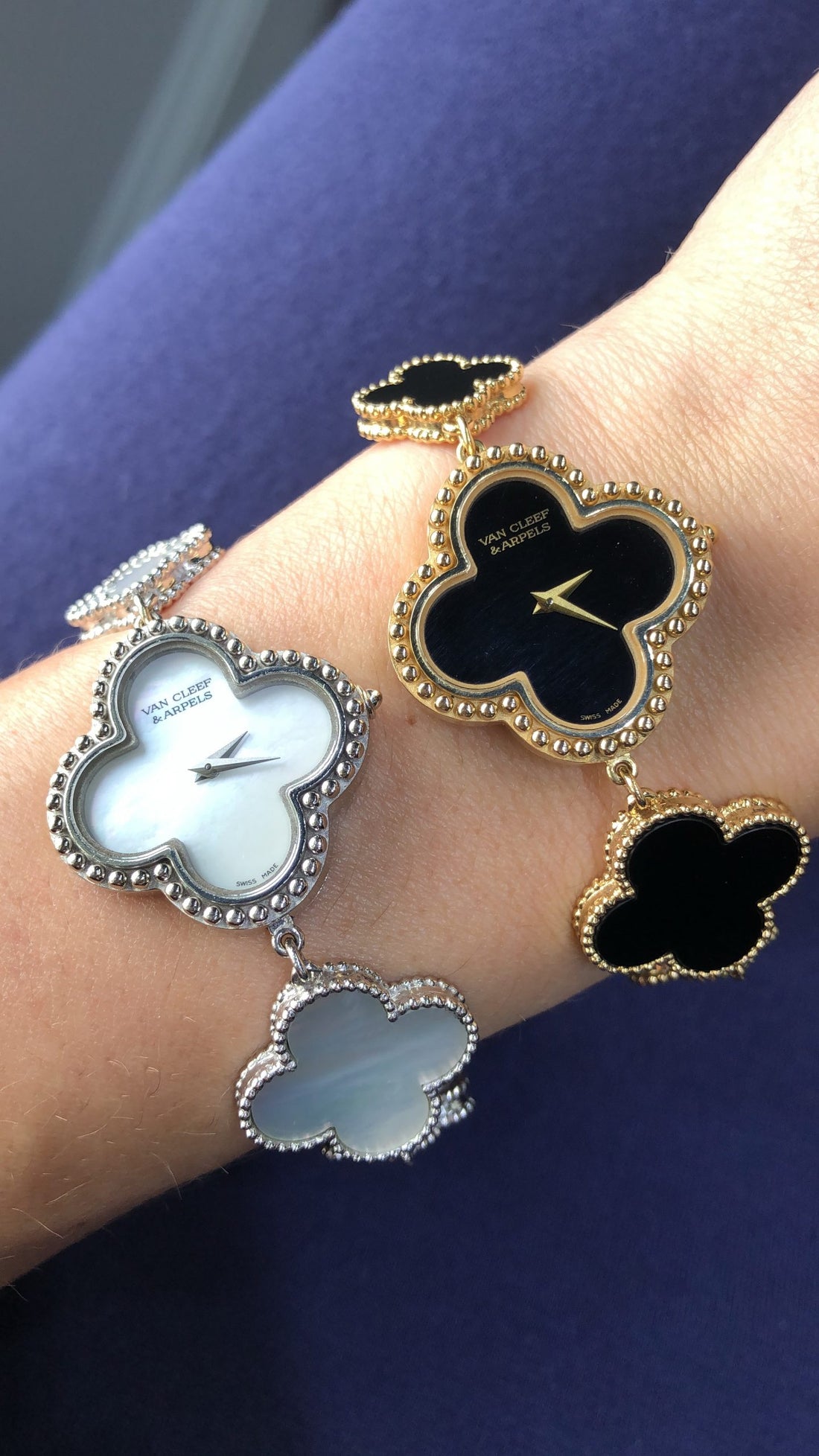 van cleef wrist watch