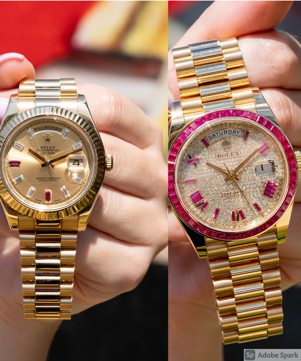 THE UNIQUE ROLEX DAY-DATE CLASSIC MASTERPIECE