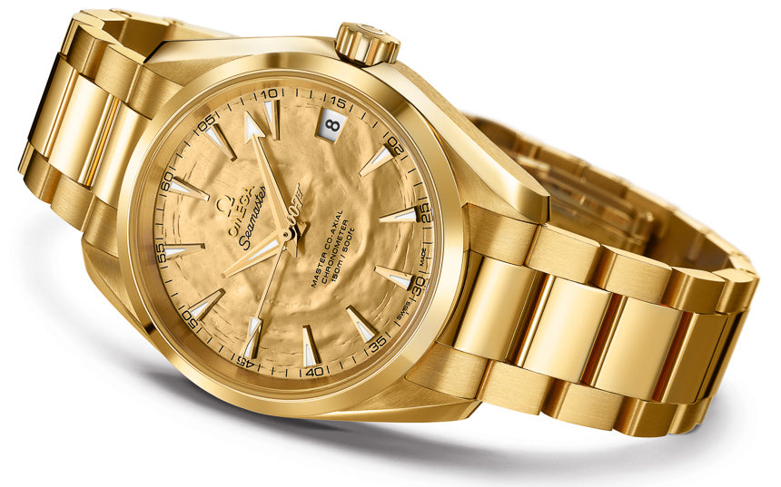 Omega Gold Aquaterra James Bond
