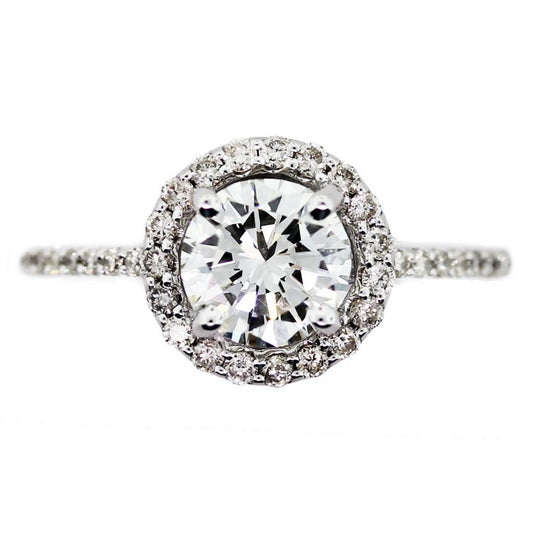 Cute Wedding Nail Ideas to Match your Engagement Ring