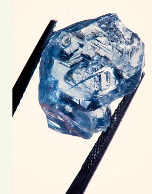 Cullinan Mine Produces 25.5ct Blue Diamond