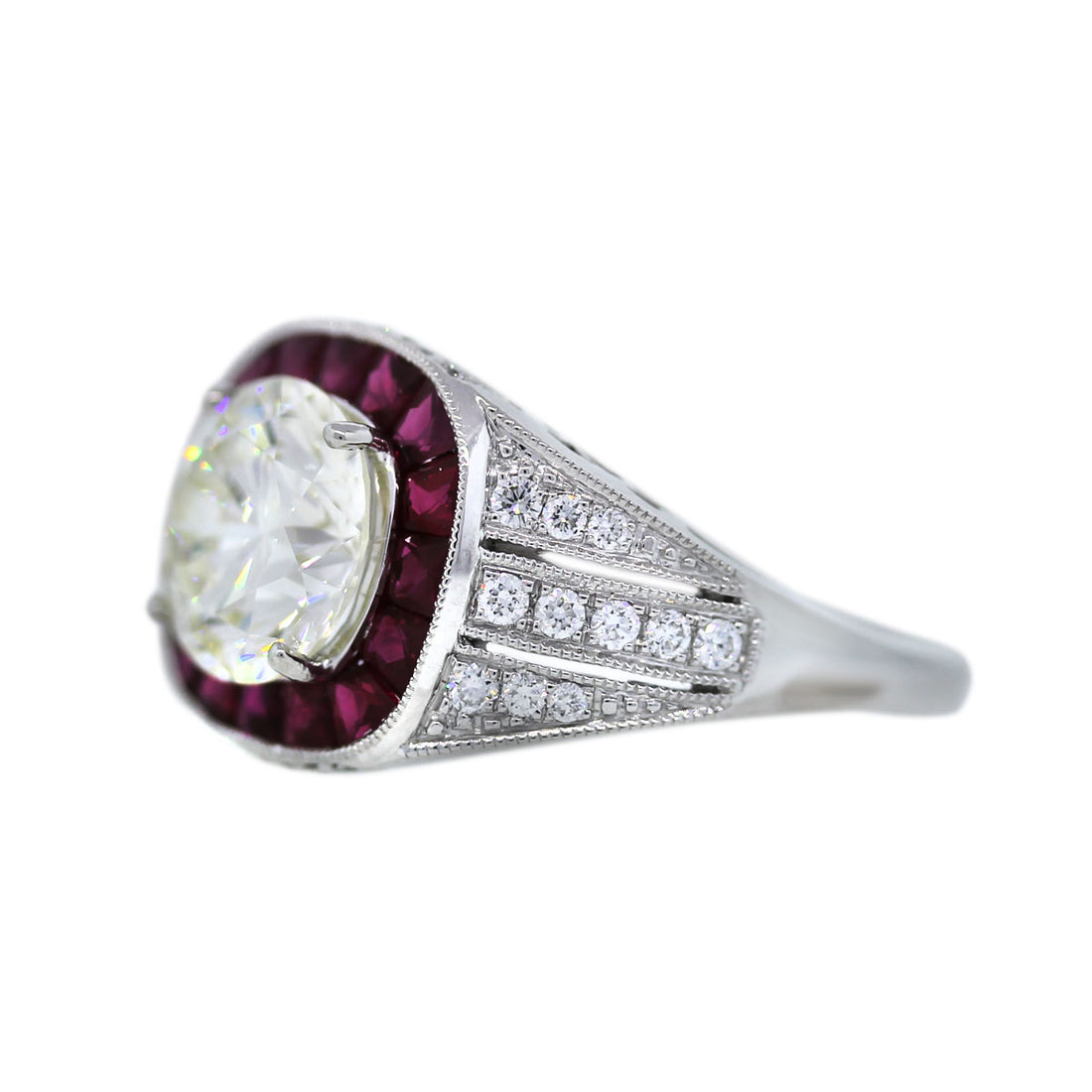 New Art Deco Engagement Ring