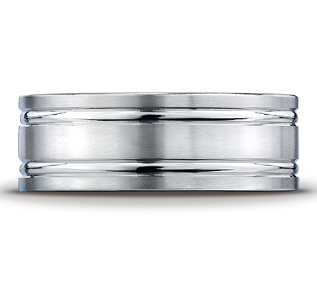 Benchmark Comfort Fit Mens Wedding Bands