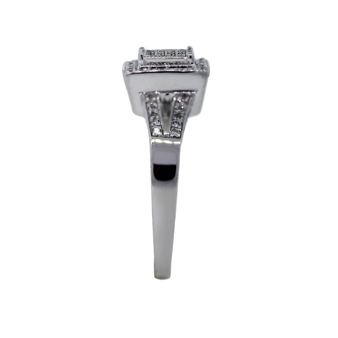 White Gold Diamond Ring