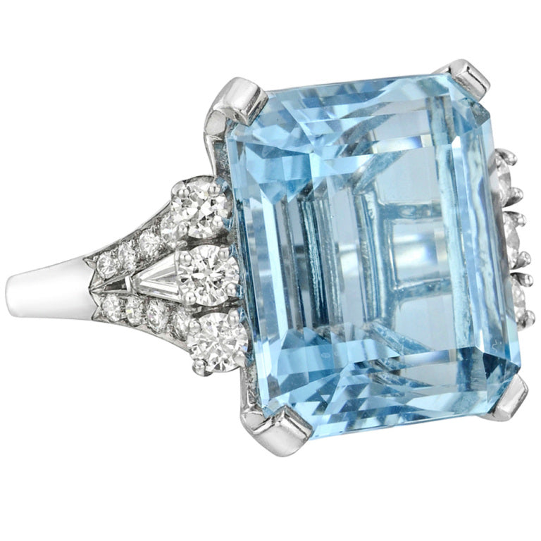 Twin Tuesday: Aquamarine Rings