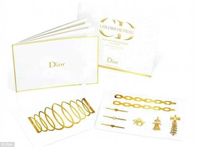 All the Details on the New Dior Gold Tattoos