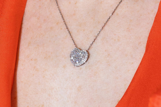 Heart-Shaped Pendant Necklace