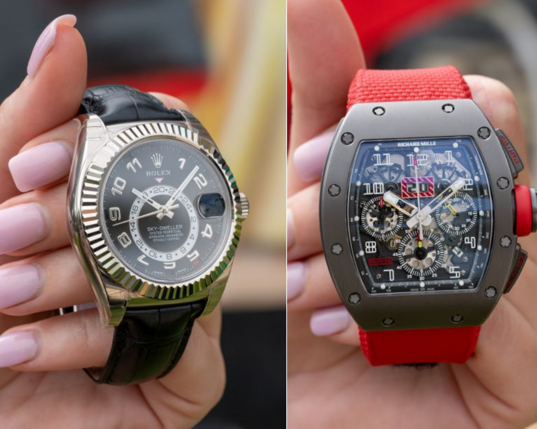 WHICH WILL YOU PICK: RICHARD MILLE RM-011 FM OR ROLEX SKY-DWELLER PERPETUAL?