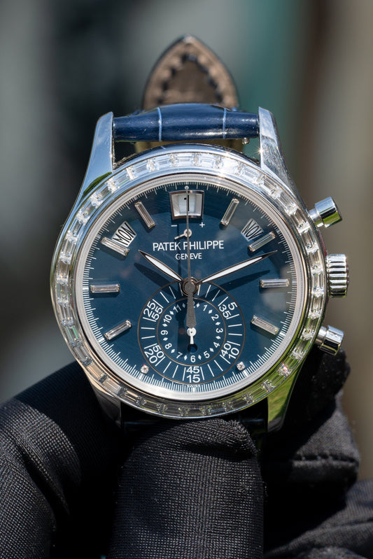 Patek Philippe Annual Calendar Watch with Blue Dial