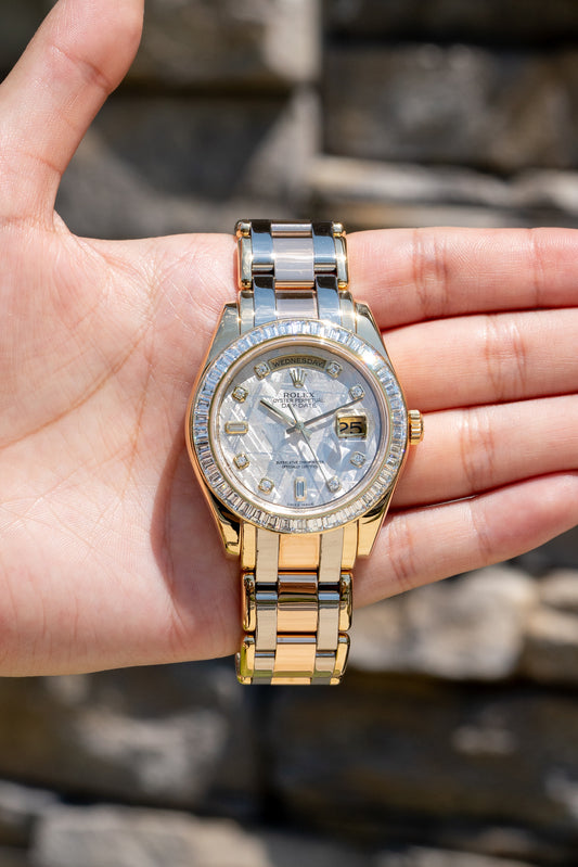 Rolex Day-Date with Mother of Pearl Dial