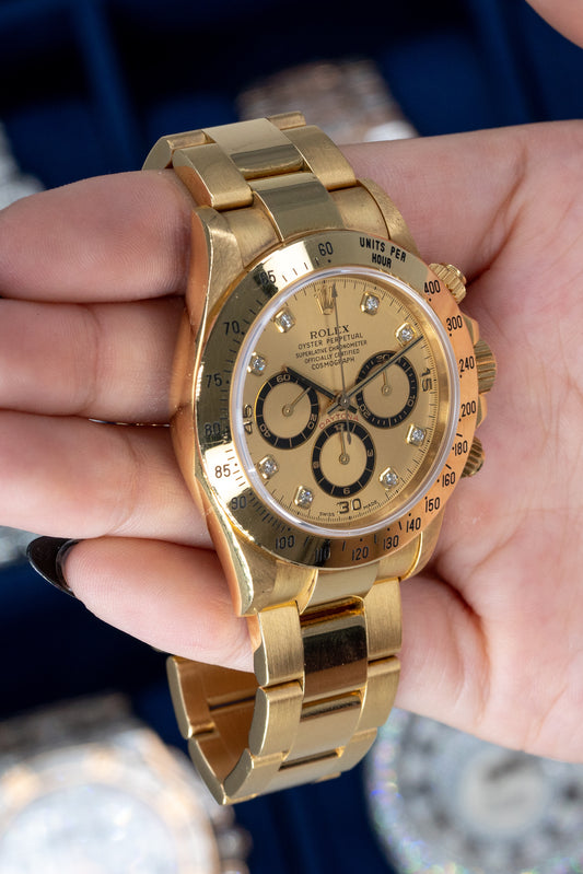 Rolex Daytona Cosmograph in Yellow Gold