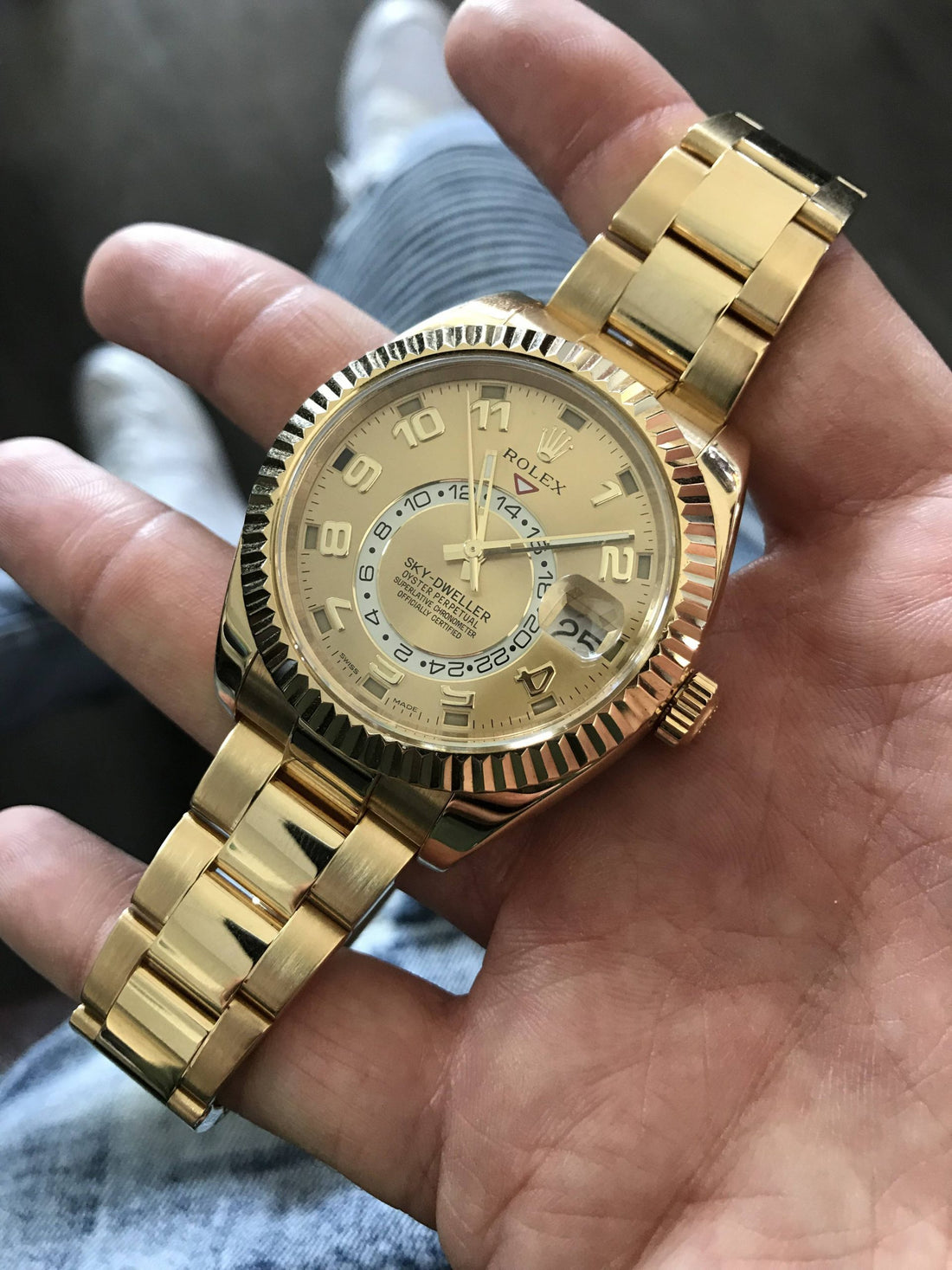 rolex sky dweller review